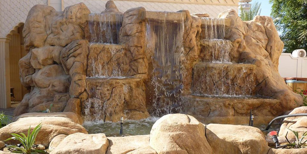 pond water features in uae company
